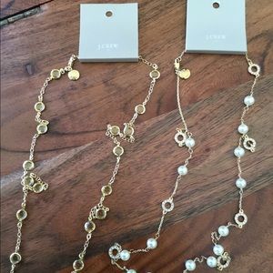 Bundle of 2 J. Crew necklaces, NWT